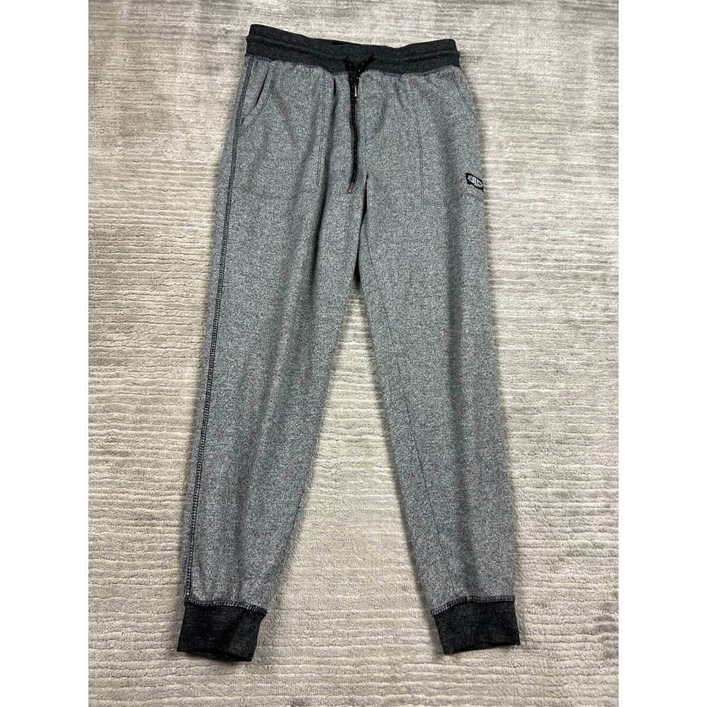 Brooklyn Cloth Jogger Pants Mens Medium Gray Heathered Drawstring Streetwear BKC